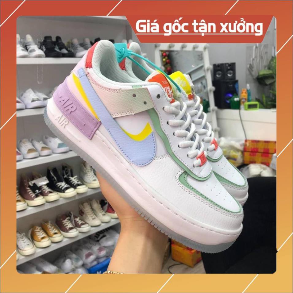 [FreeShip-Hàng Xịn Sale Sốc] Giày thể thao af1 kim cương, Giầy Air Fore One Full phụ kiện
