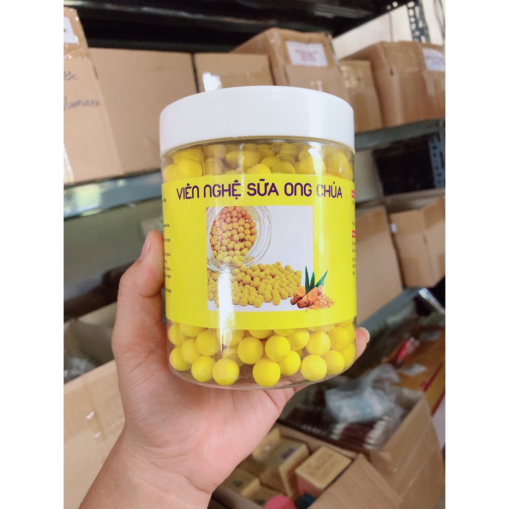 Viên nghệ mật ong trị đau dạ dày, mờ nám tàn nhang, trắng da | BigBuy360 - bigbuy360.vn