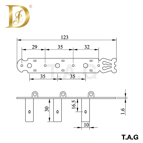 Bộ khoá đàn Guitar Classic DerJung DJ203, DJ204, DJ208 cao cấp chính hãng
