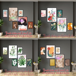 TRANH TREO TƯỜNG TROPICAL ĐẸP ĐÃ CÓ KHUNG TRANG TRÍ DECOR PHÒNG KHÁCH PHÒNG NGỦ VĂN PHÒNG QUÁN CAFE TRÀ SỮA SEO1