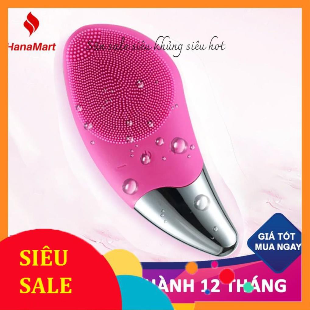 Máy rửa mặt mát xa mini cầm tay cho nam và nữ, dùng kèm sữa rửa mặt, loại bỏ chất nhờn, bụi bẩn, tế bào chết janna.shop3