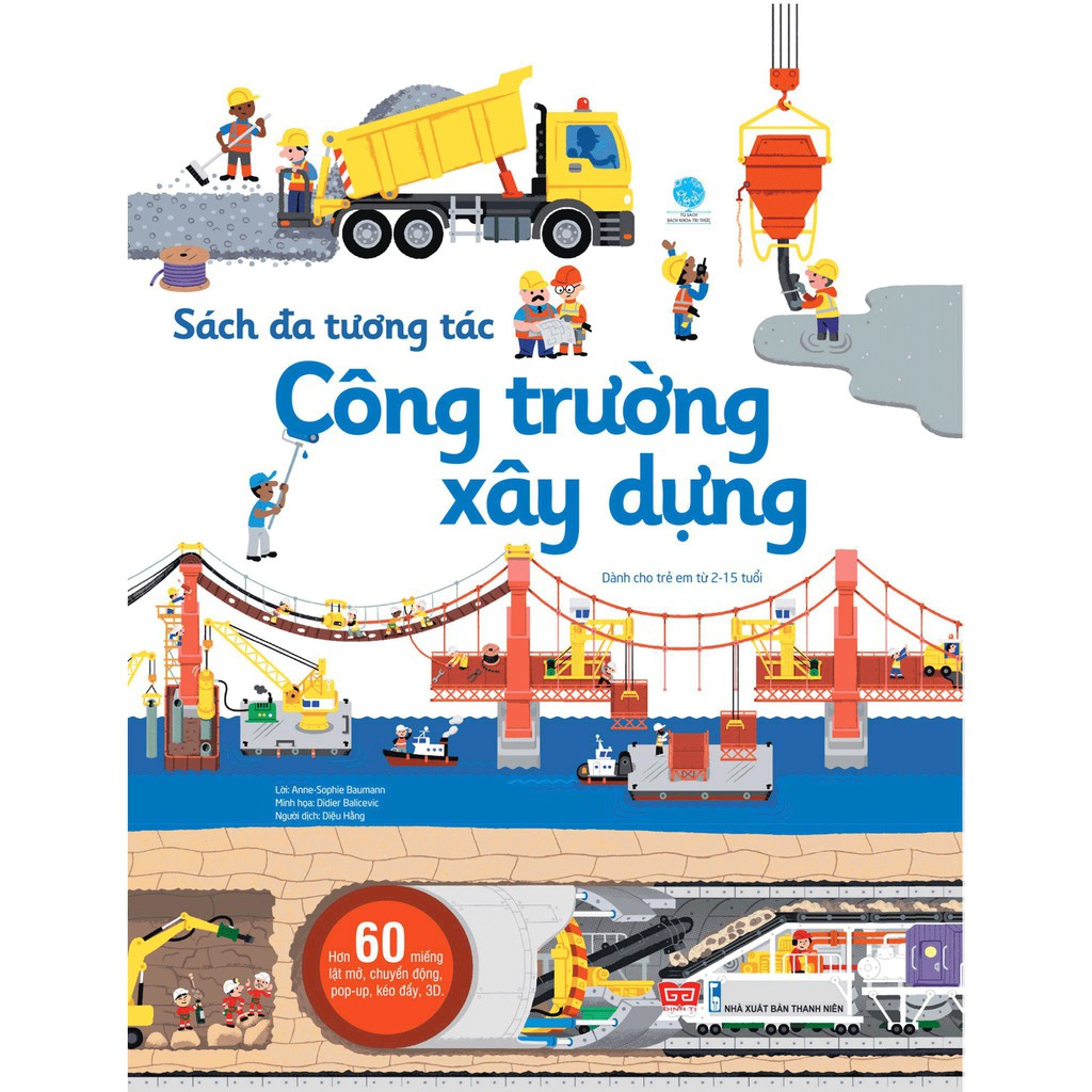 Sách đa tương tác Công trường xây dựng