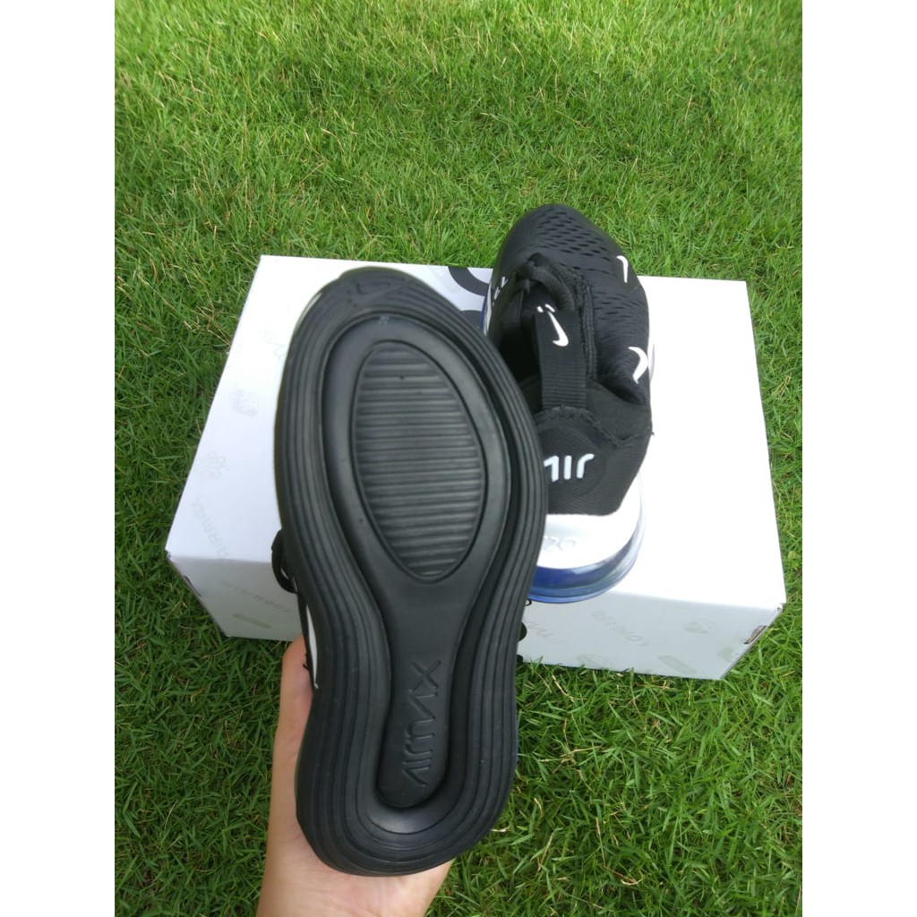 Giày Thể Thao Nike Air Max 720 Phối Màu Đen Trắng Thời Trang Cho Bé