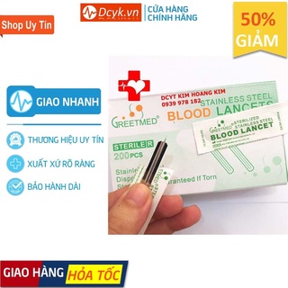 ✅ Kim Lấy Máu Sống, Kim Lấy Mụn: GreetMed - DCYK0417