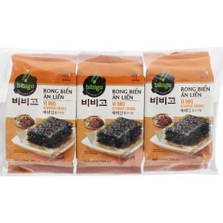 Rong biển bibigo ăn liền 3 vị gói 5g