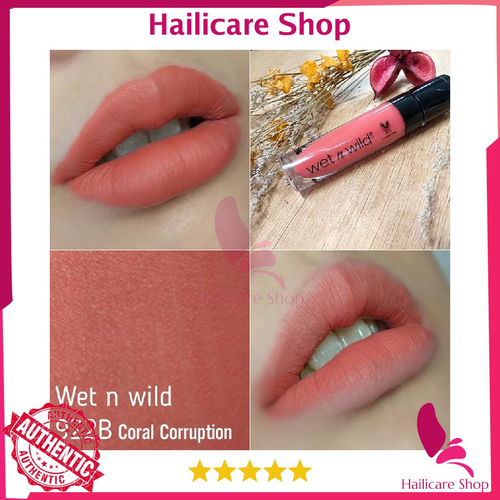 [Nhập Mỹ] Son kem lì Wet n Wild MegaLast Liquid Catsuit Lipstick 7ml Pink Really Hard/ Coral corruption/ Give me mocha