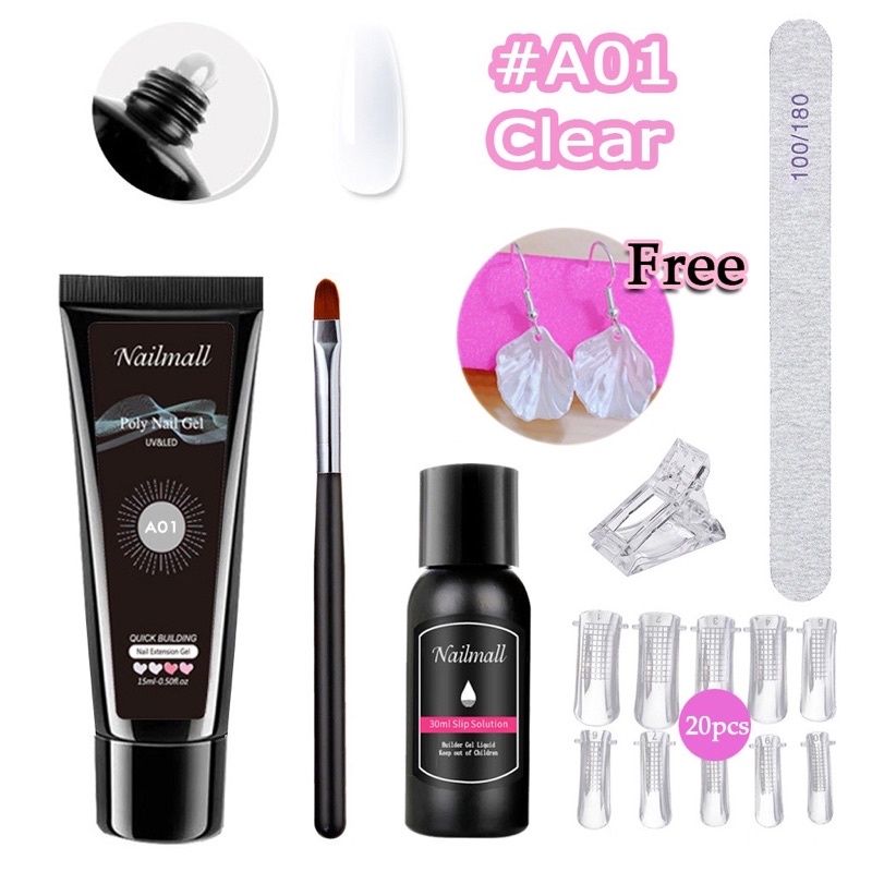 Set Gel Gôm Đủ Bộ Tạo Phom Móng siêu HOT