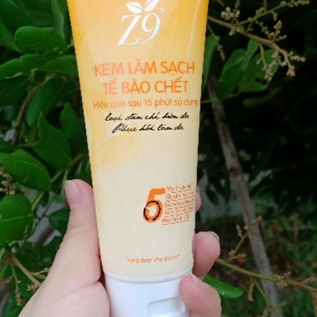 Kem Làm Sạch Tế Bào Chết Z9 Tuýp 80g