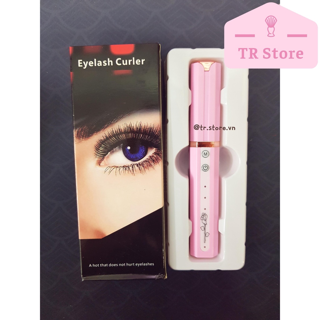 Máy uốn mi nhiệt giữ cong mi trang điểm làm đẹp Eyelash Curler