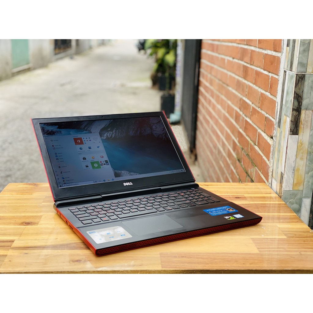 Laptop Dell Gaming 7567/ i7 7700HQ/ 8G/ SSD128+1000G/ Vga GTX1050ti 4G/ Full HD/ Bản Giới Hạn/ Màu Đỏ/ Giá rẻ