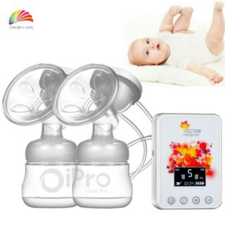 Hút sữa matxa điện đôi