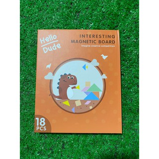 Đồ chơi tagram có nam châm bằng gỗ