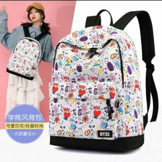 Balo BT21 BTS siêu đẹp