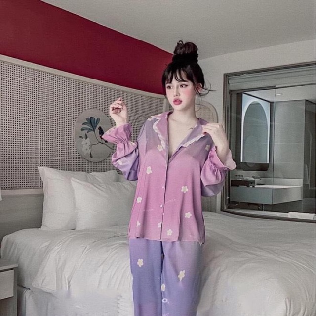 Set pijama hàng thiết kế thuơng hiệu