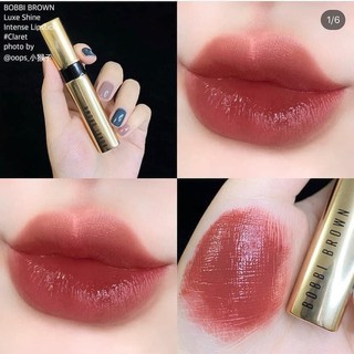 [HÀNG CÔNG TY] Son Bobbi Brown Luxe Shine Intense Lipstick (Màu Bold Honey + Màu Claret)