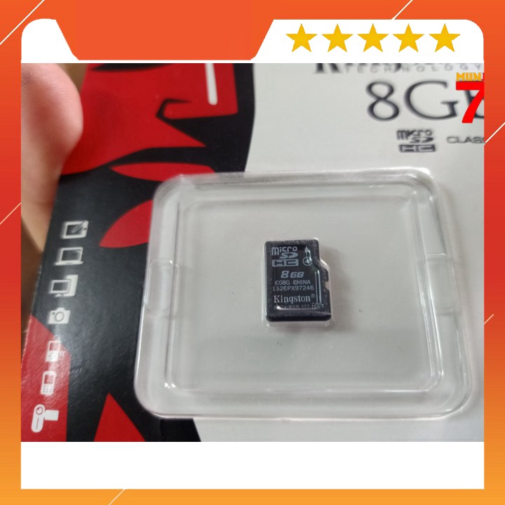 Thẻ Nhớ Kingston Micro SD 8GB Class 4 - SDC4/8GBSP