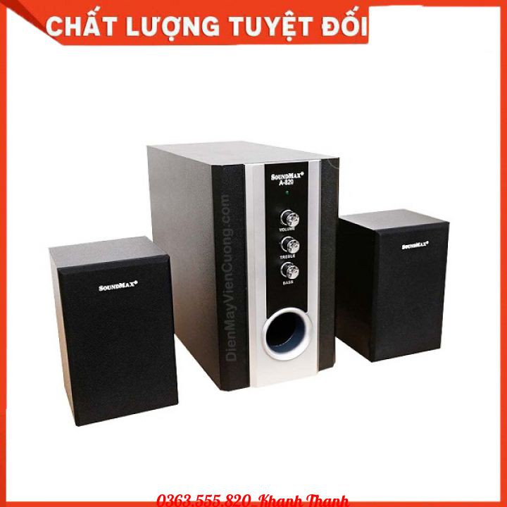 Loa 2.1 SOUNDMAX A820 Chính hãng - Bảo hành 12 tháng