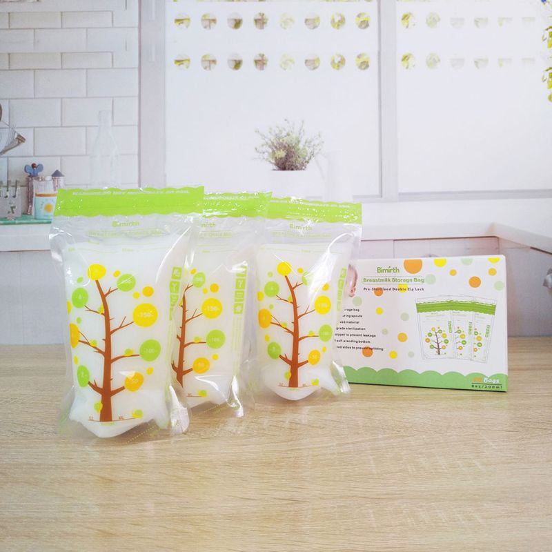 Set 112 Túi Đựng Sữa Mẹ Dung Tích 235ml Chống Rò Rỉ An Toàn Cho Bé