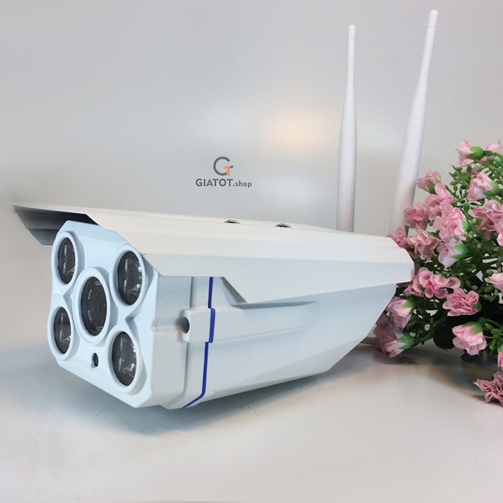 Camera ip wifi HD - 720P thân ngoài trời IPZ9 kèm nguồn và chân đế