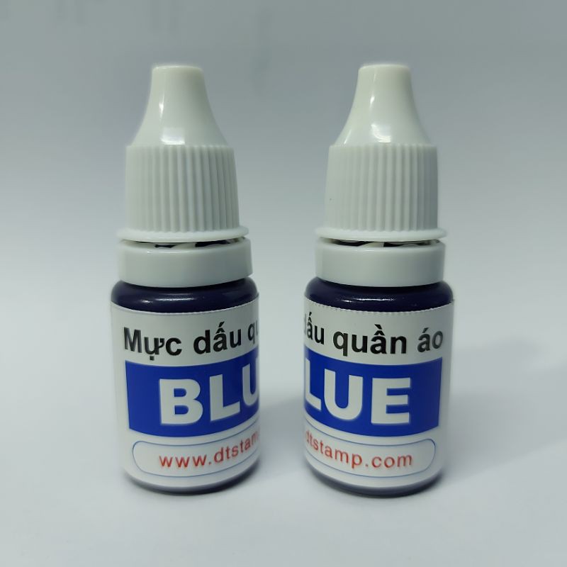 Mực dấu quần áo - Đổ vào con dấu flash đóng lên vải, quần áo cực kỳ bền màu không phai khi giặt