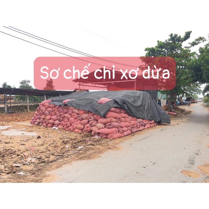 2kg Mụn xơ dừa tươi Bến Tre đã qua xử lí tách chỉ | Mụn trồng cây | Mụn trồng lan | Phân hữu cơ