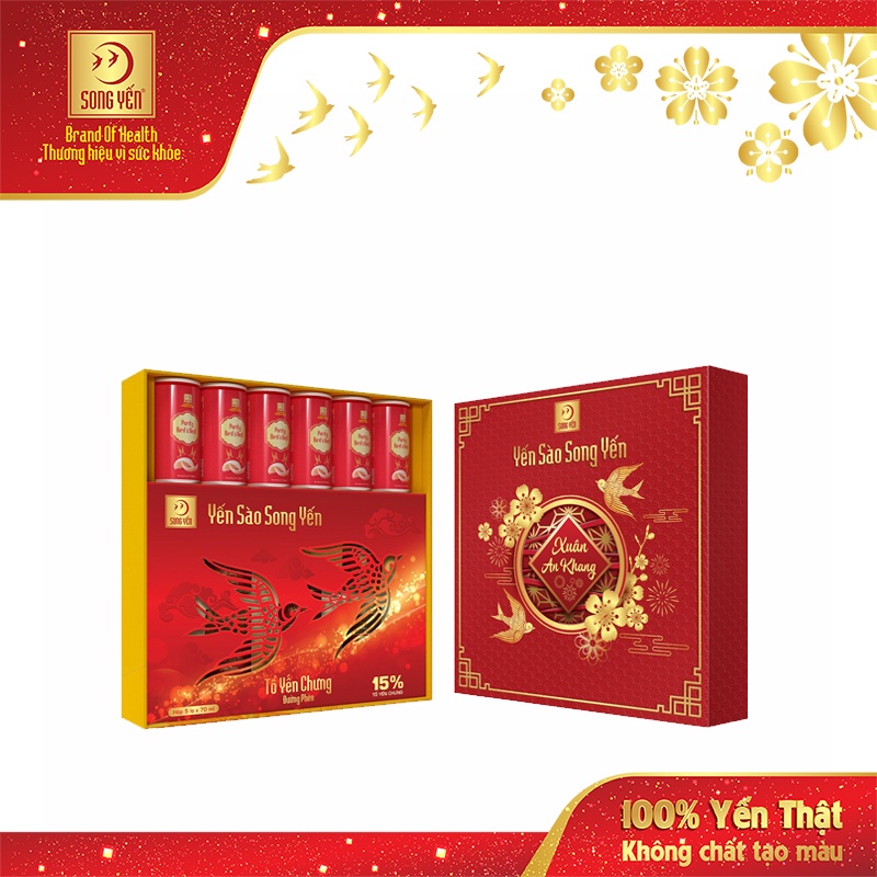 Hộp Quà Tết Song Yến - Xuân An Khang 2022 | BigBuy360 - bigbuy360.vn