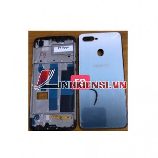 Vỏ oppo f9 màu xanh ngọc