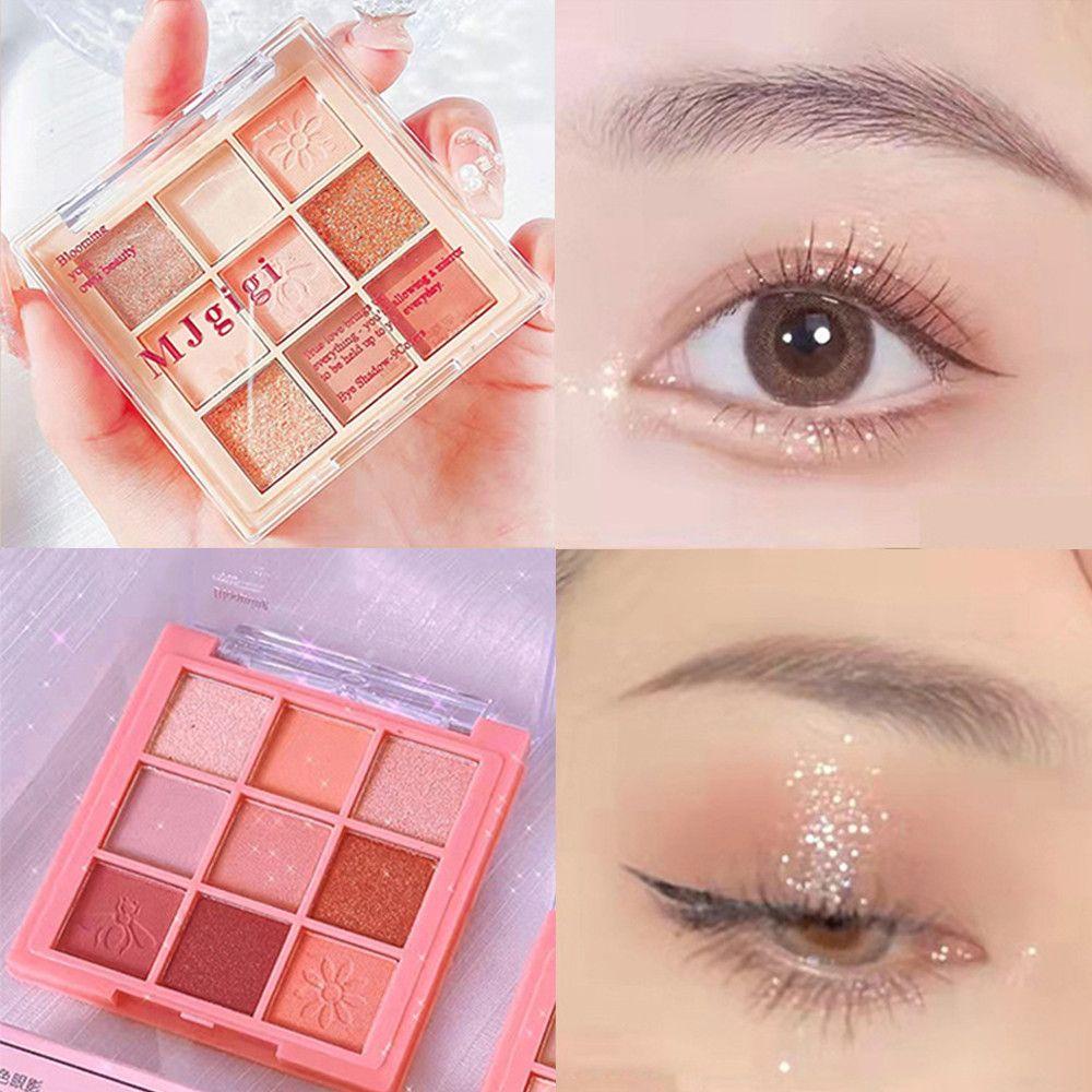 LAY Bảng Phấn Mắt Màu Lì Sắc Tố Cao Chất Liệu Acrylic