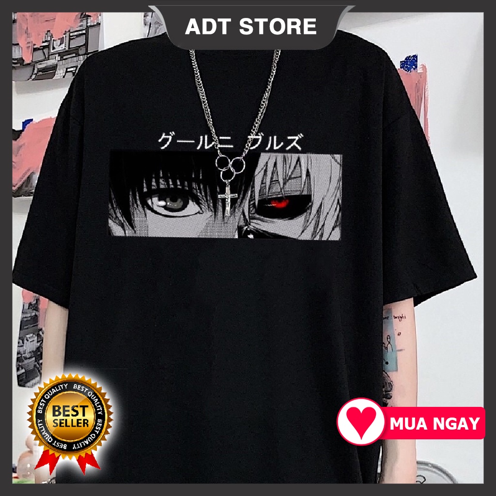 Top 4 Áo thun unisex Anime Kaneki Ken ngạ quỷ Tokyo Ghoul cực chất siêu HOT giá rẻ nhiều mẫu bán chạy