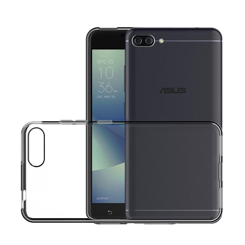 Ốp Lưng ASUS Zenfone 4 Max Pro TPU Dẻo Suốt Vỏ silicon ASUS ZC554KL mềm Su Chống Trầy Chống ngã Case