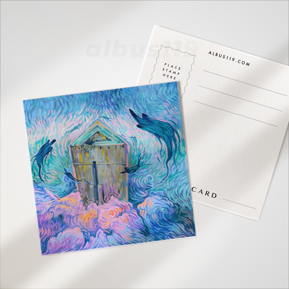 Postcard Magical Places | Art Print | Bưu thiếp