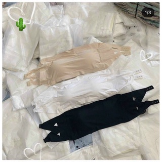 🅰️ Áo ngực ống, cài nút, Chất: su mềm mịn, Size: <52kg