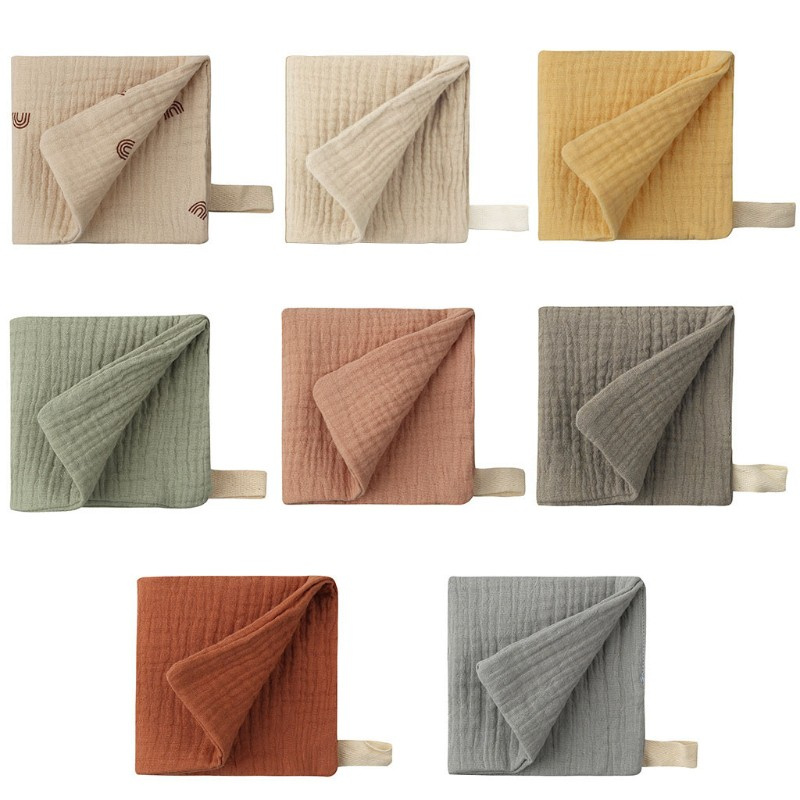 Khăn Lau Mặt 4 Lớp Mềm Mại Thấm Hút Tốt Cho Bé