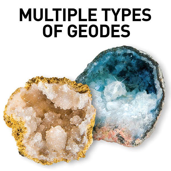 TRÒ CHƠI KHẢO CỔ ĐÁ QUÝ - NATIONAL GEOGRAPHIC BREAK OPEN 10 PREMIUM GEODES