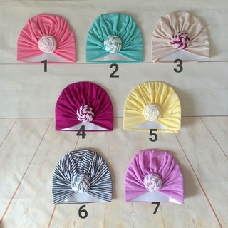 Mũ Turban bông quấn Xinh Xắn Cho Bé Gái/ Nón Turban/ nón ấn độ