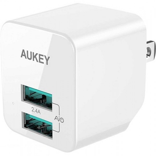 Sạc AUKEY 12W 2 cổng USB AirPower PA-U32