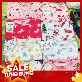 Bộ bozip dài tay cho bé gái combo 3 bộ / 135k