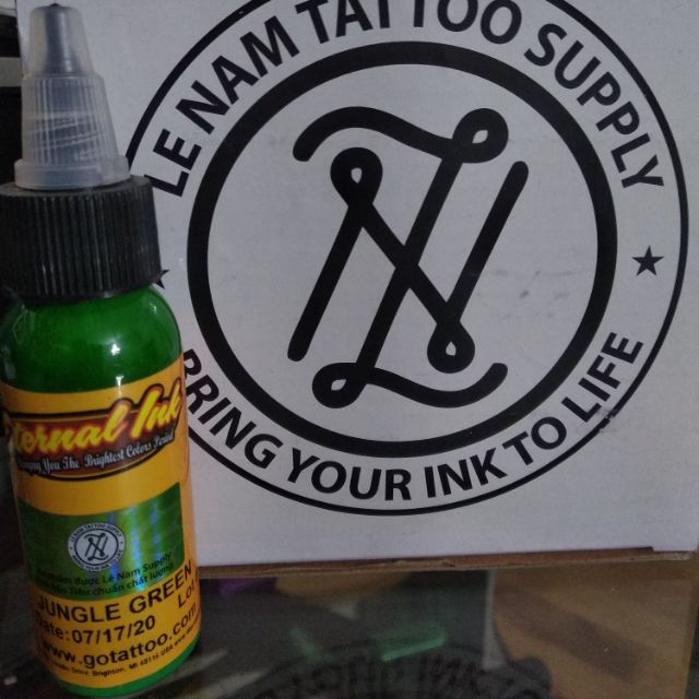 Mực xăm Eternal Jungle Green 1oz