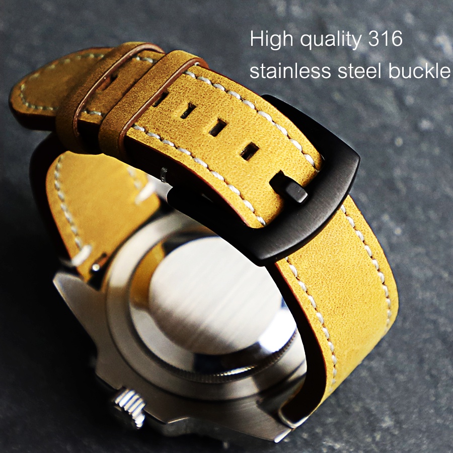 Dây Da Đồng Hồ 18mm 19mm 20mm,21mm,22mm,24mm