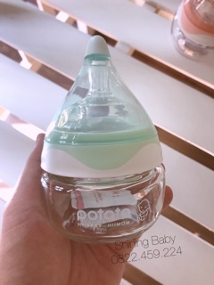 BÌNH SỮA THUỶ TINH POTATO NÚM SIÊU MỀM 80ML