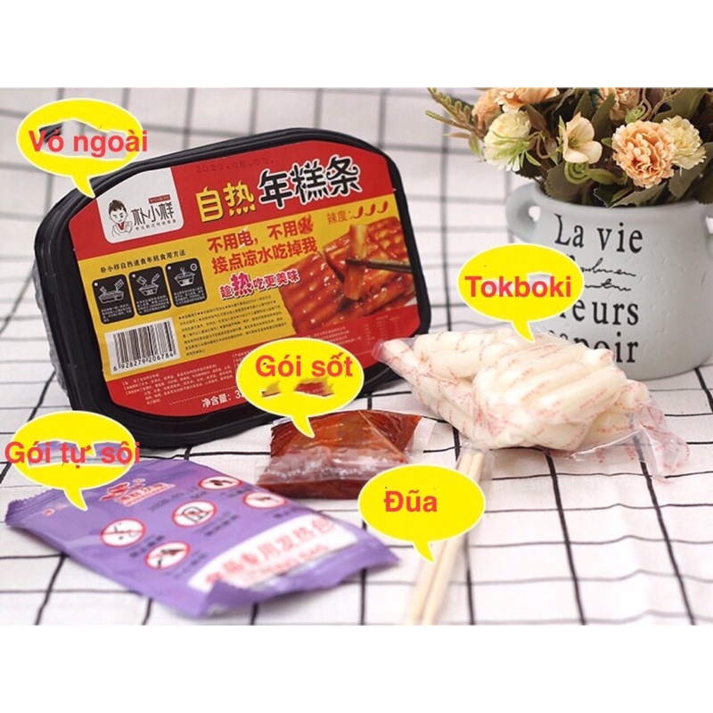 tokboki tự sôi ( hộp 320g) | BigBuy360 - bigbuy360.vn