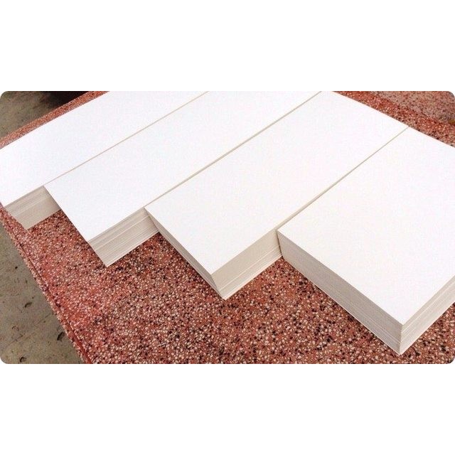 Flash card từ đơn  màu trắng không chữ