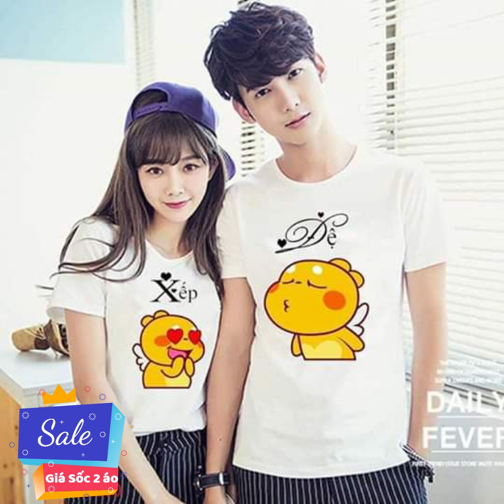 áo đôi xếp đệ