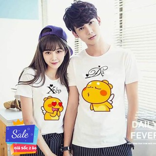 Áo đôi xếp đệ