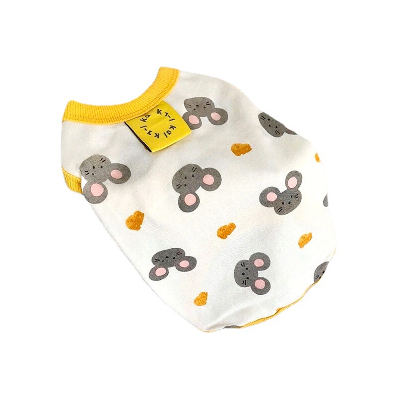 &lt;cutepethome&gt;Áo Thun Dễ Thương Cho Thú Cưng