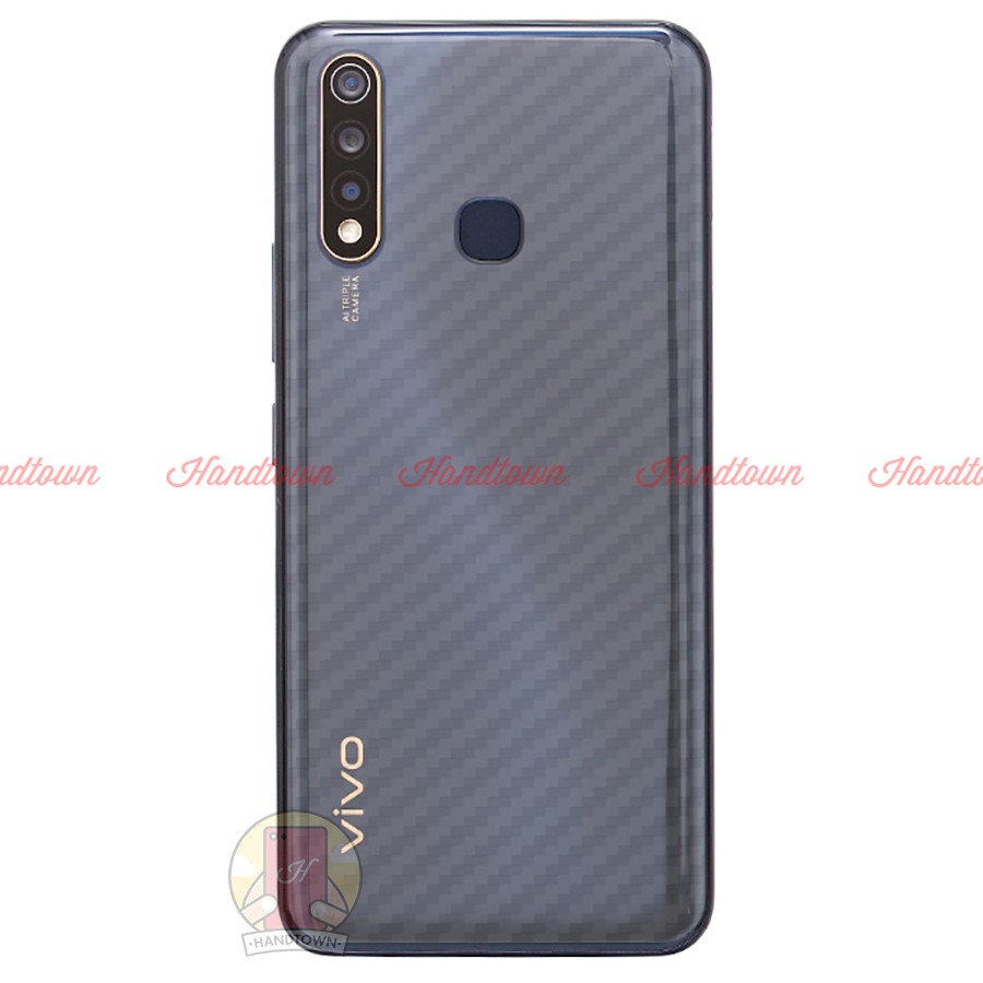 Miếng dán lưng cacbon Vivo U3 / U20 / Y5s / Y19