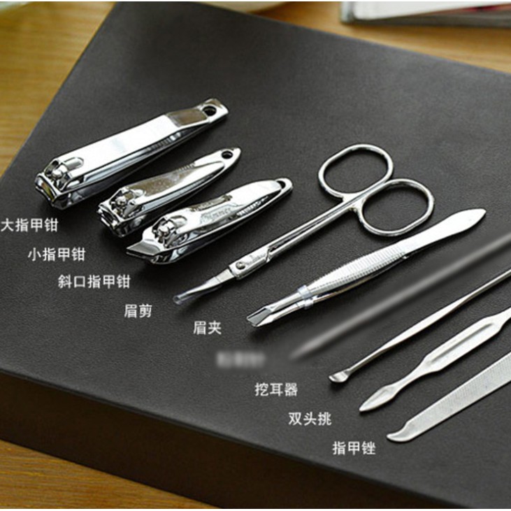 Bộ Bấm Móng Tay Chân 9 Món Có Hộp Đựng