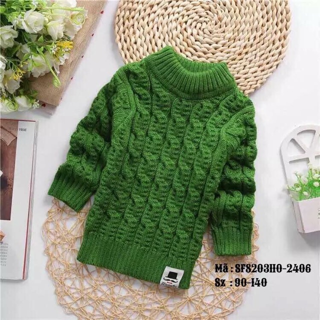 Áo len bé ấm mịn