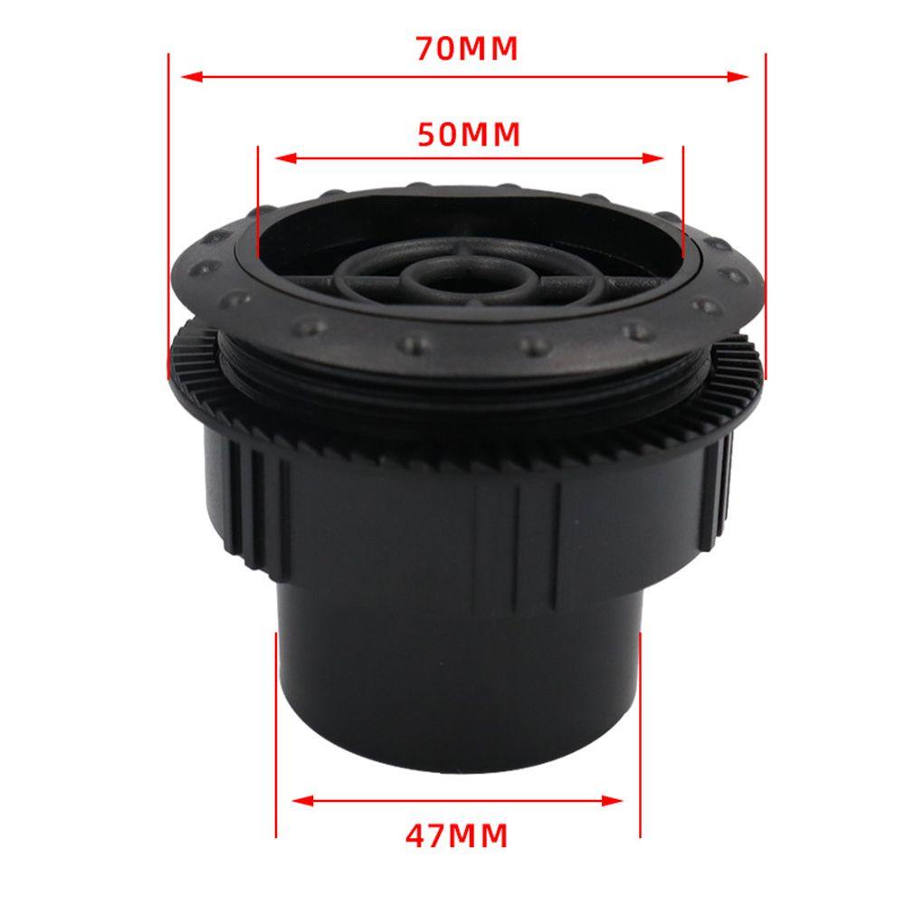 MYRONGVN A/C Air Outlet Vent Universal Plastic Ventilation Blade Round Vent Grill Cover Boat Car RV