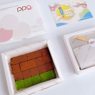 Mix 5 vị Nama Chocolate - Socola Tươi 6 vị: Ngọt vừa, Đen Nguyên Chất, Baileys, Trà Xanh Nhật Matcha, Sữa và Matcha